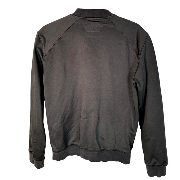 New! WRK M Classic Slim Fit Bomber Jacket $198 Alpha Industries Flight Black - Picture 3 of 10